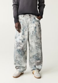 PULL&BEAR - GRAFFITI SKATER - Pantaloni - grey Immagine in miniatura 1