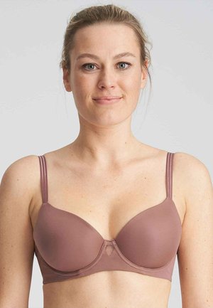IN HERZFORM LOUIE - Underwired bra - satin taupe