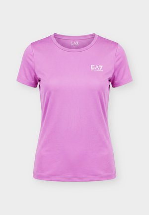 EA7 Emporio Armani, TRAIN TEE  - Αθλητικό μπλουζάκι - iris orchid