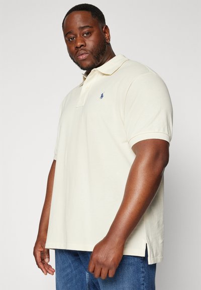 Polo Ralph Lauren Big & Tall THE ICONIC MESH POLO SHIRT - Polo majica - herbal milk