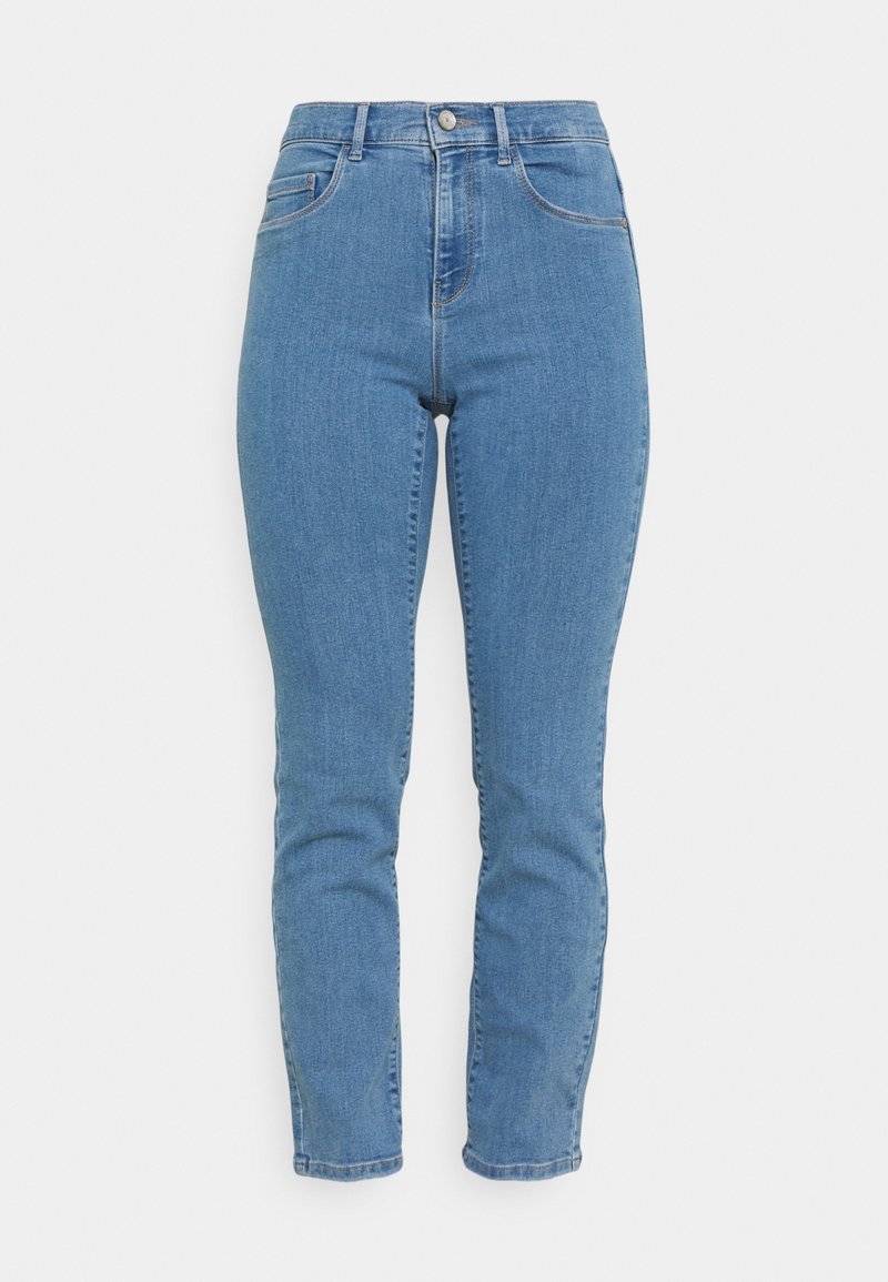 Only Petite Slim fit jeans blauw