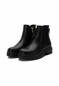 XTI Botines con plataforma - black