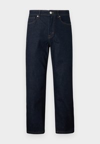 ONLEMILY CROP - Τζιν χαλαρής εφαρμογής - dark blue denim