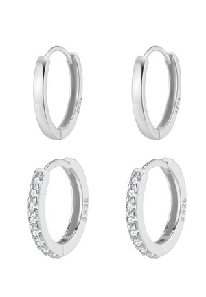 SET - Ohrringe - silver coloured