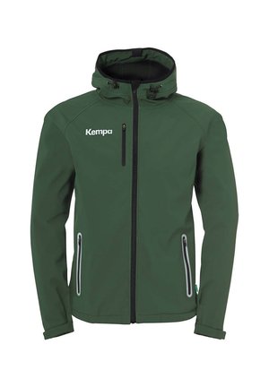 Soft shell jacket - dark olive