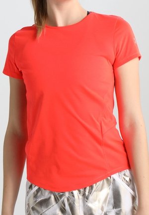 Triko s potiskem - coral