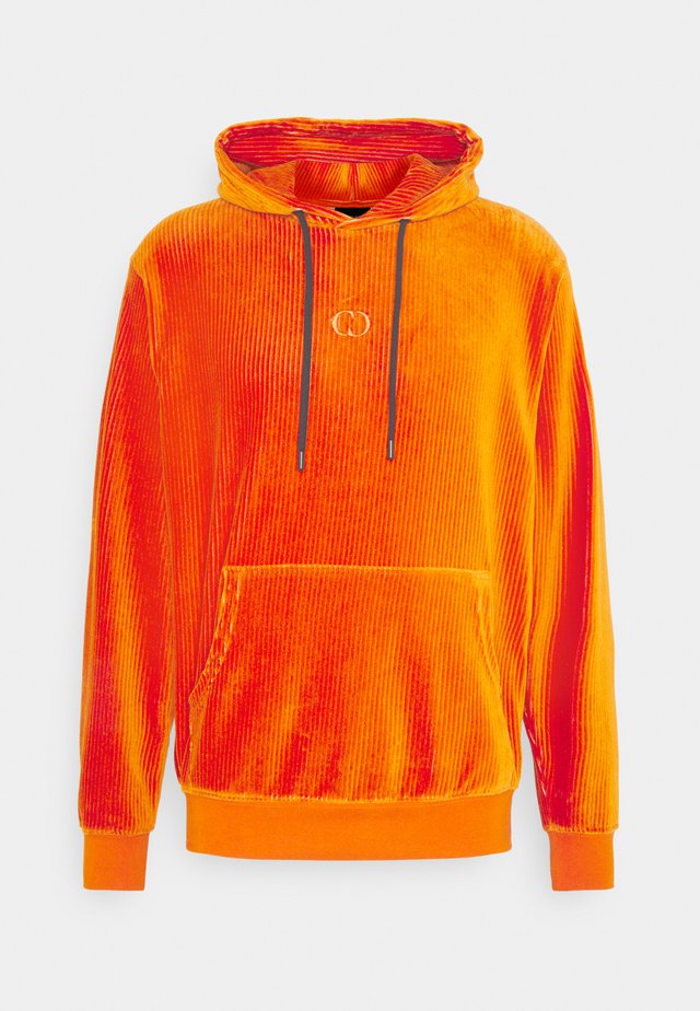 ESSENTIAL HOOD - Sweat à capuche - orange/black
