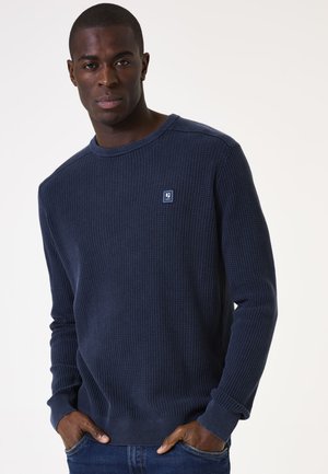Strickpullover - deep ink