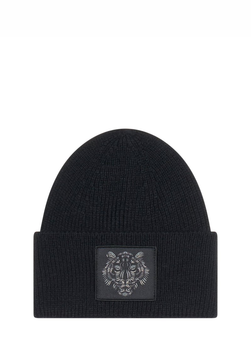 Antony Morato WITH TIGER ICON ON EMBROIDERY PATCH - Gorro - black