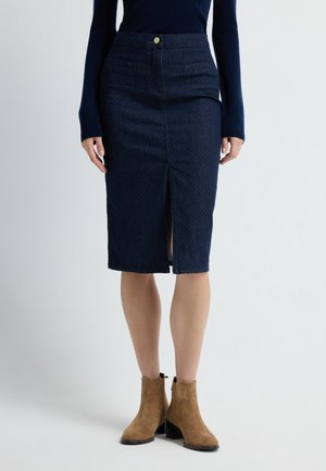 Pencil skirt - navy blue