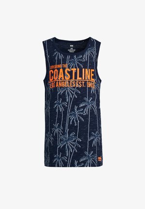 MET PALMBOMENDESSIN - Top - dark blue