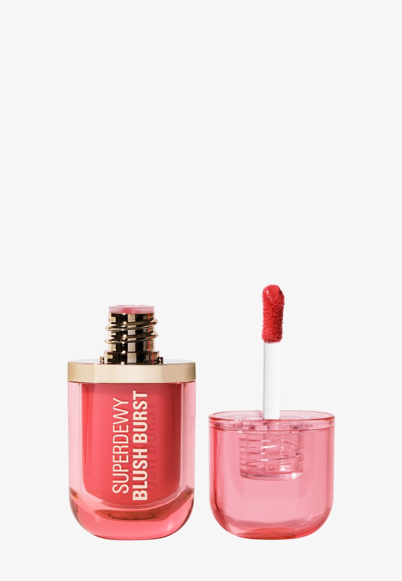 Makeup Revolution - REVOLUTION SUPERDEWY LIQUID BLUSH BURST - Colorete - watermelon pop coral, Ampliar