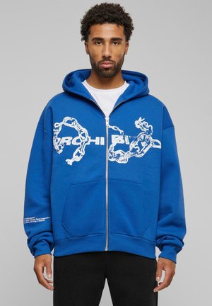 CHAINS  - Sweat zippé - blue