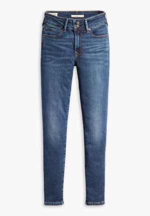 DOUBLE BUTTON - Jeans Skinny Fit - blue wave dark