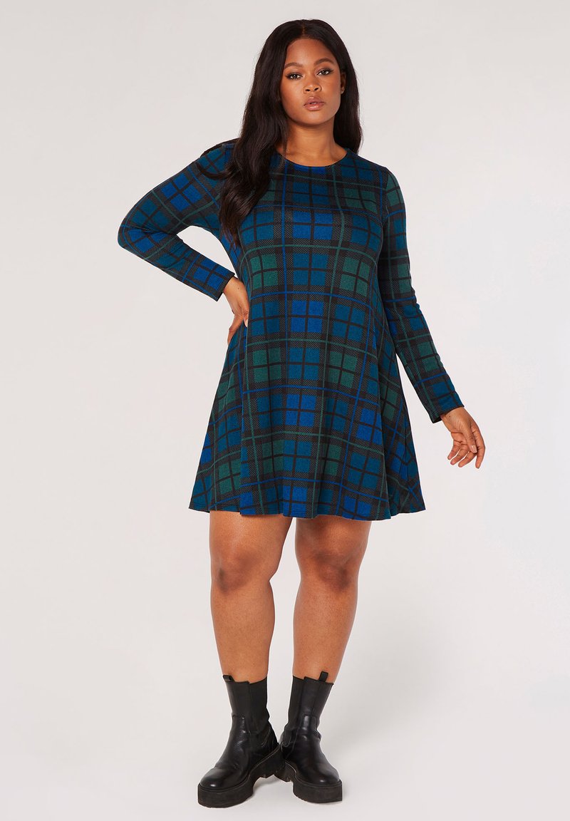 Apricot SWING - Day dress - blue - Zalando Apricot SWING - Day dress - blue - Zalando