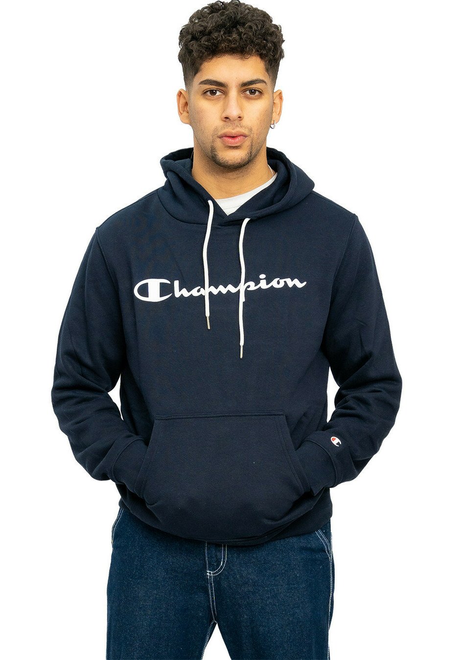 Champion SUDADERA - Jersey con capucha - blue/azul - Zalando.es