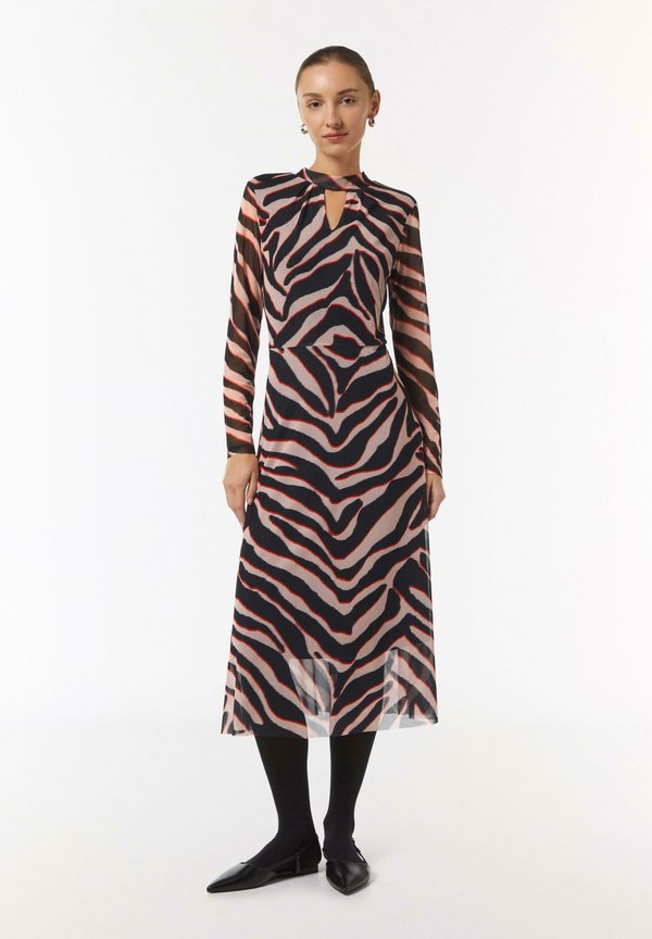 MIT STEHKRAGEN - Freizeitkleid - perlmuttrosa