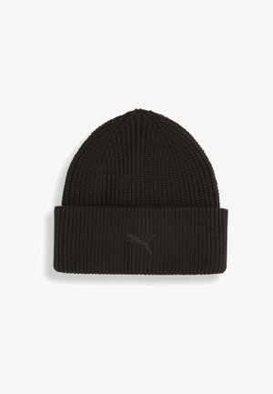 Megzta kepurė - black