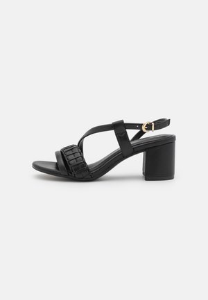Riemensandalette - black