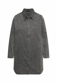 STUDDED   - Hemdbluse - dark gray denim