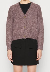 ONLY Chaqueta de punto - dark red