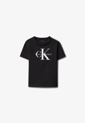 Calvin Klein Jeans, TEE UNISEX - Μπλουζάκι με στάμπα - pvh black