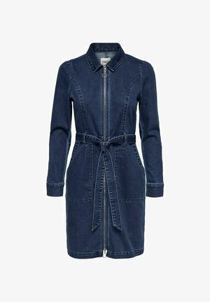 ONLY, Robe en jean - blue denim
