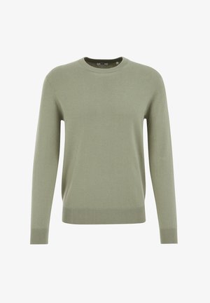 WE Fashion PULLOVER AUS MIX - Pulóver - light green