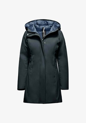 Bomboogie, WARSAW JACKET - PARKA IN SOFTSHELL STRETCH - Cappotto invernale - poseidon blue