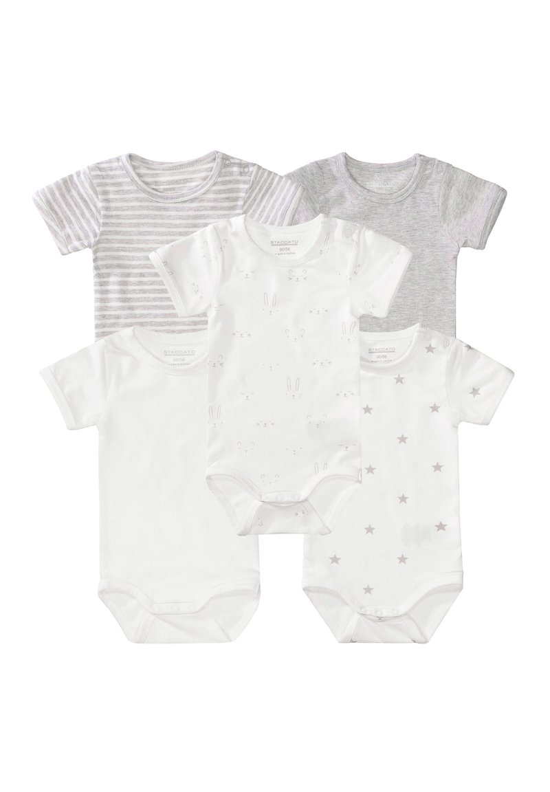 Kinder Shirts & Tops | Staccato 5ER SET UNISEX Body weiß - PR41553 Kinder Shirts & Tops | Staccato 5ER SET UNISEX Body weiß - PR41553