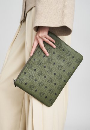 AREN FLAT POUCH - Keresztpántos táska - khaki moss