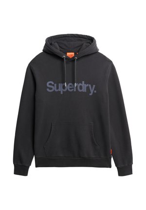 CORE LOGO CITY - Hoodie - washed black