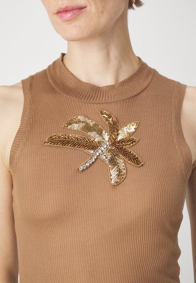 HOUSE OF JAFFA SEA - Vabalt langev kleit - brown