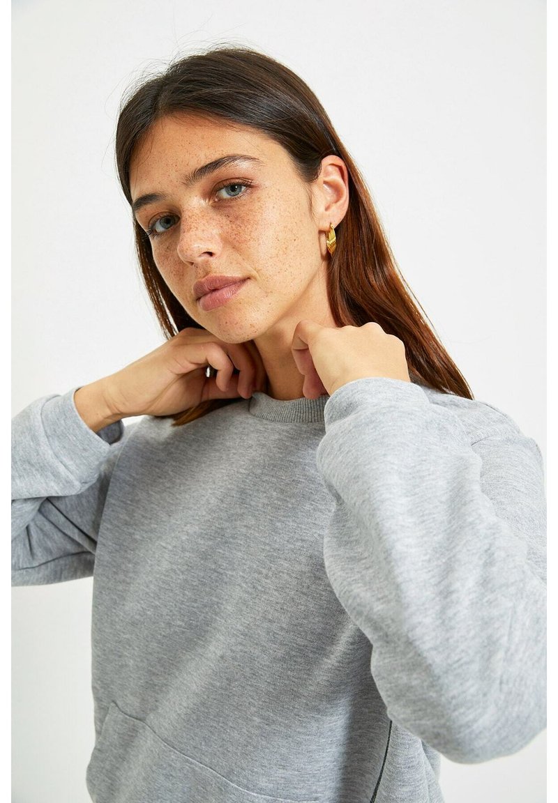 Damen Sweatshirts | Trendyol Sweatshirt grey/grau - GY29899 Damen Sweatshirts | Trendyol Sweatshirt grey/grau - GY29899