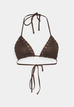 Frankies Bikinis TIA - Top de bikini - brown
