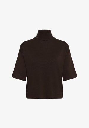 Kaffe, KALIZZA TURTLENECK - T-shirt basique - coffee bean