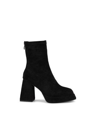 Bottines à talons hauts - black