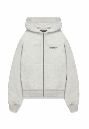 CREATIVE DEPT - Zip-up sweatshirt - grey melange