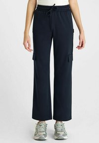 Pantalon cargo - bleu