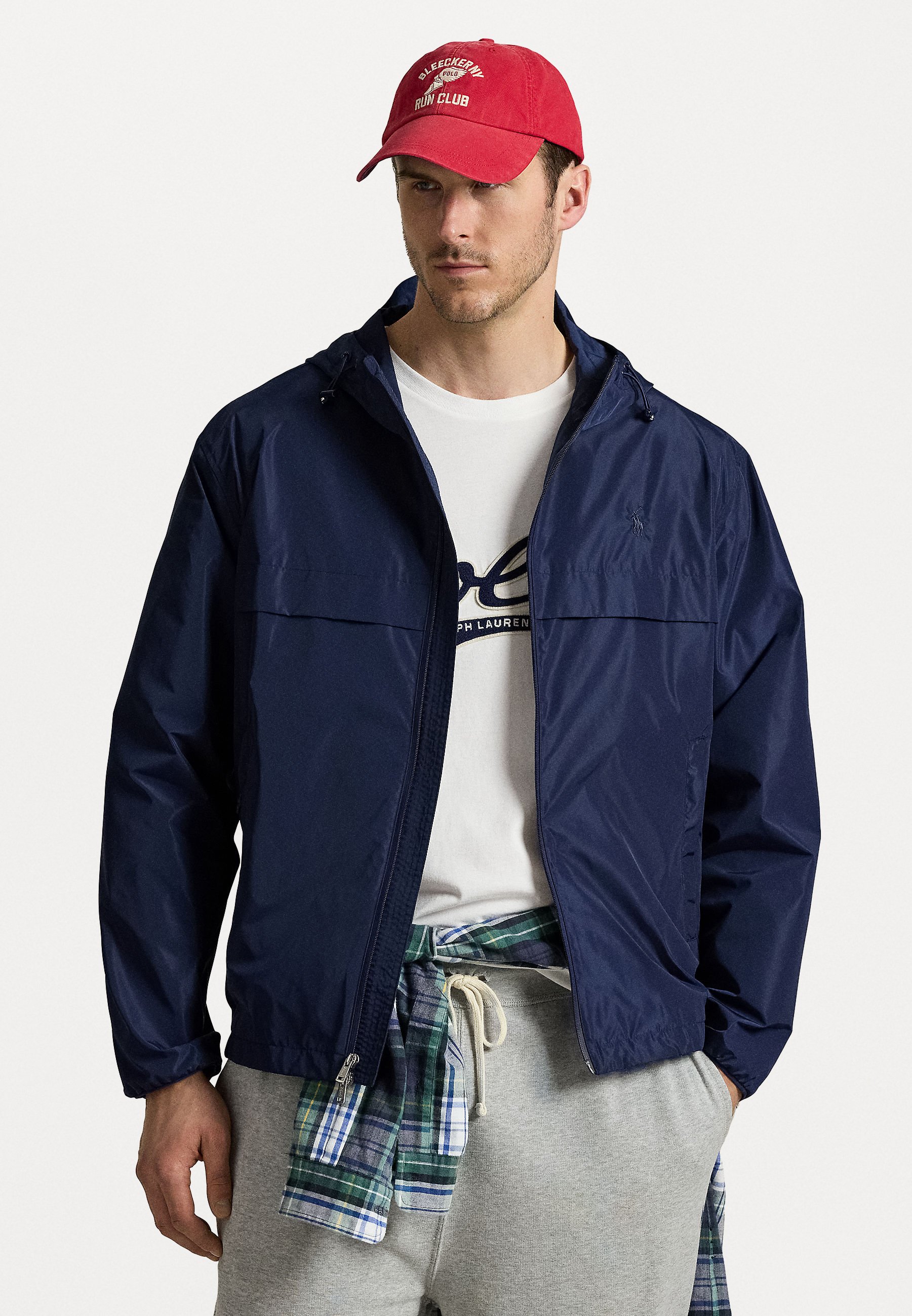 FULL-ZIP HOODED JACKET - Windbreaker - Product Details