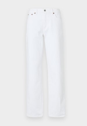 Abercrombie & Fitch, Curve Love Low Rise Baggy Jean - Wide leg - white clean