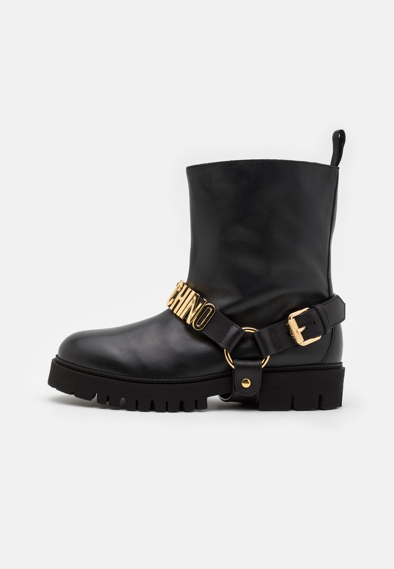 Herren Bekleidung | MOSCHINO Stiefelette nero/schwarz - MW18216 Herren Bekleidung | MOSCHINO Stiefelette nero/schwarz - MW18216