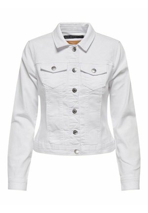 ONLY ONLWONDER JACKET - Giacca di jeans - white