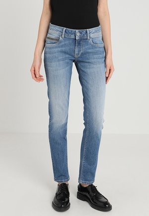 Slim fit -farkut - light-blue denim