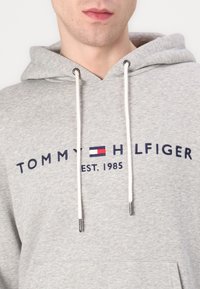 Tommy Hilfiger Felpa con cappuccio - mottled light grey