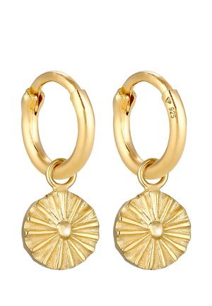 Elli HOOPS VINTAGE LOOK - Boucles d'oreilles - gold-coloured