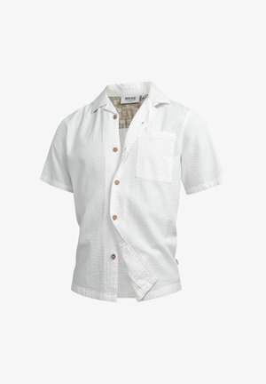 INDICODE JEANS, KURZARM - Chemise - offwhite