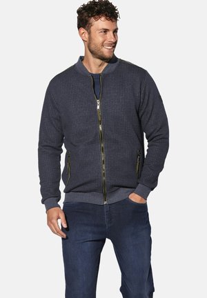 EMANORO - Bomberjacke - dunkelblau melange