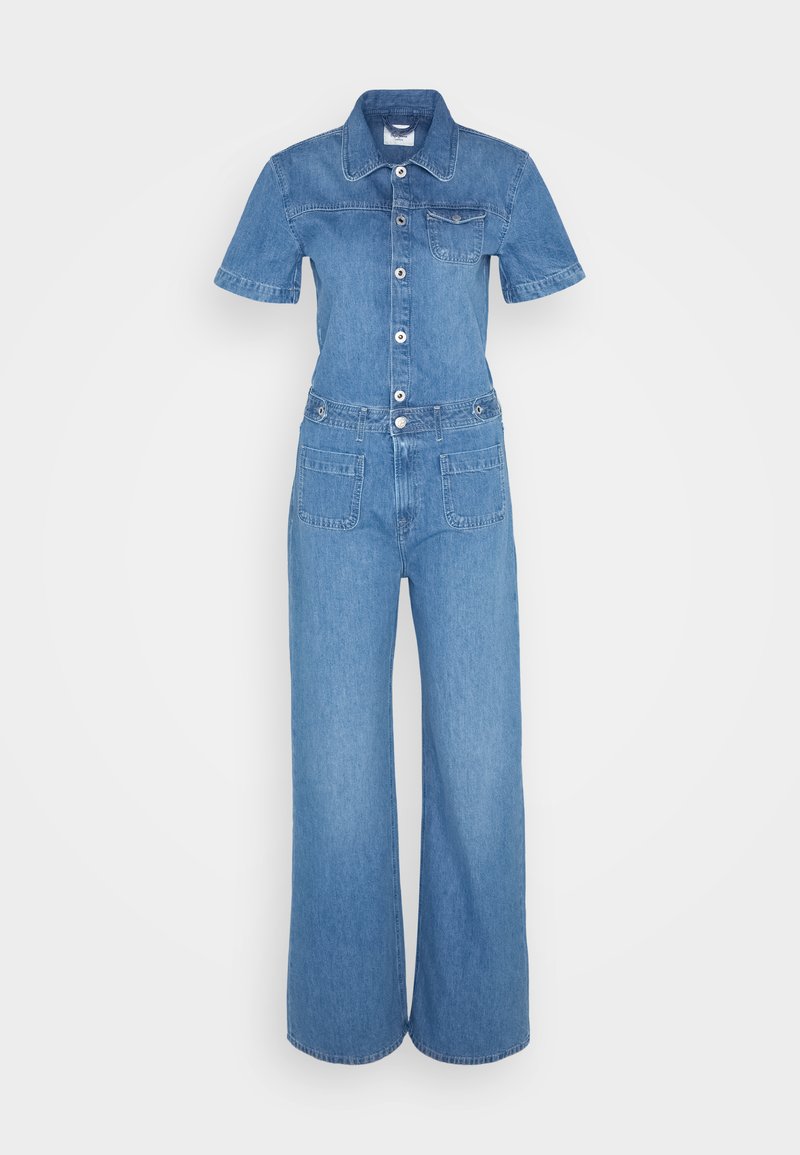 Pepe Jeans Jumpsuit blauw denim/bluedenim Pepe Jeans Jumpsuit blauw denim/bluedenim