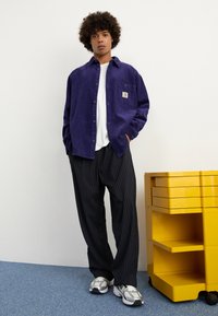 Carhartt WIP FLINT SHIRT - Skjorta - aura rinsed